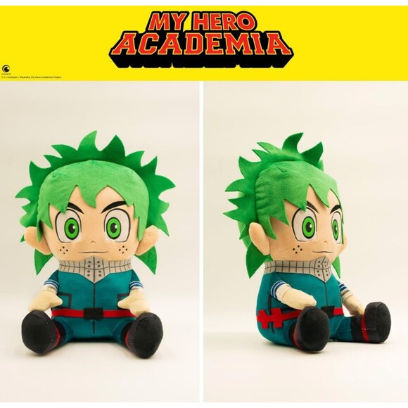 My Hero Academia Izuku Midoriya Anime Super Soft Cozy Decorative Cuddle Pillow - Picture 5 of 6